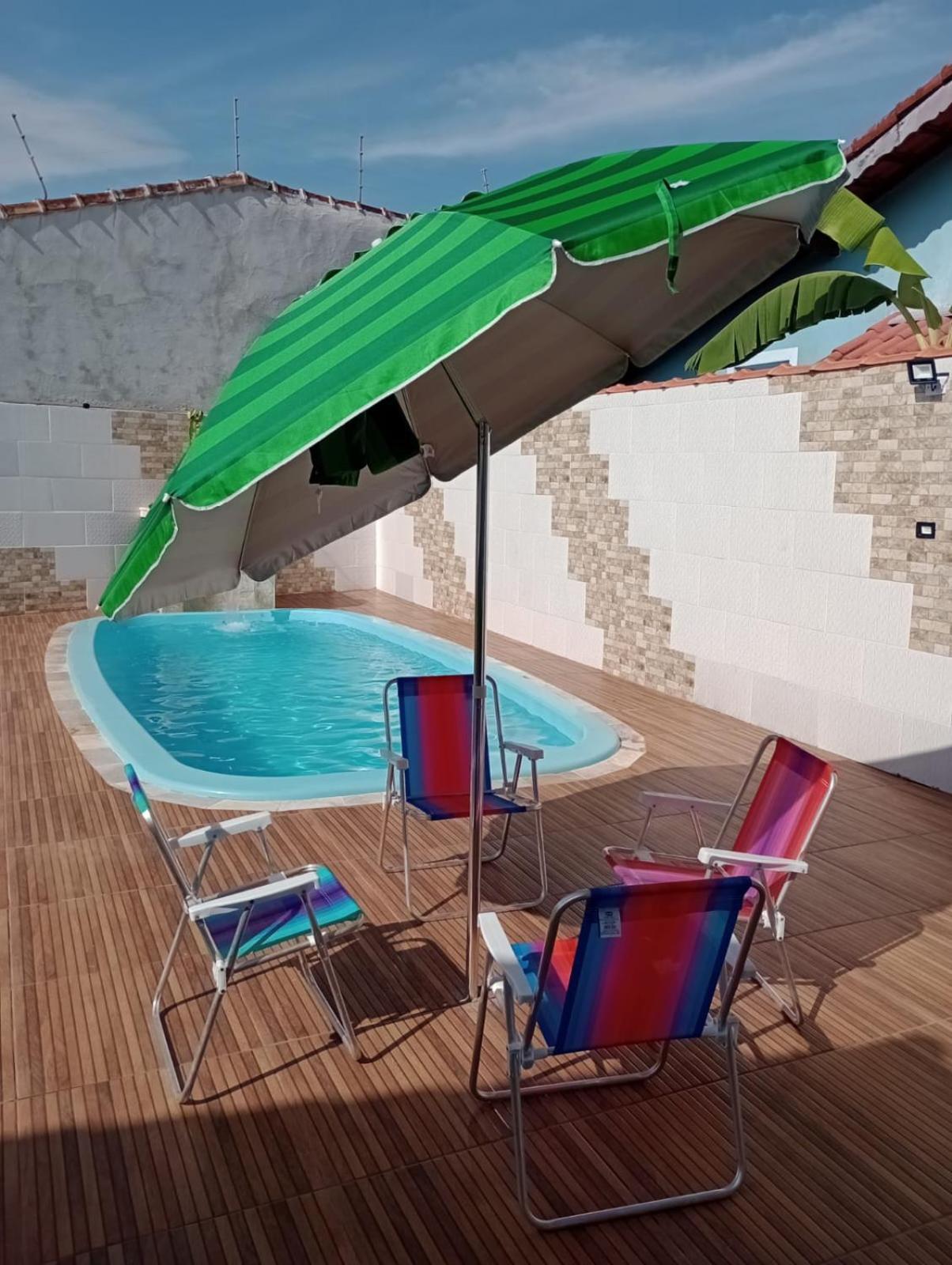 Casa Na Com Piscina E Churrasqueira * Itanhaem