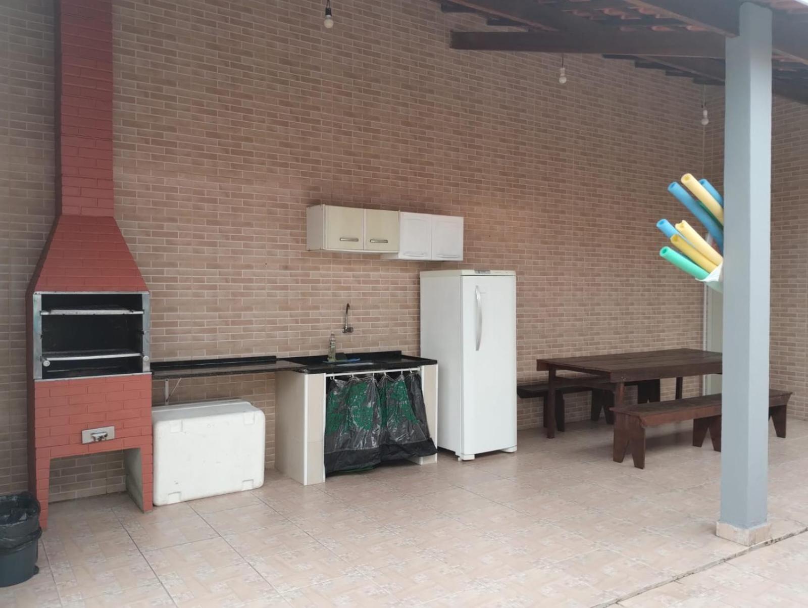 Casa Na Com Piscina E Churrasqueira Itanhaem